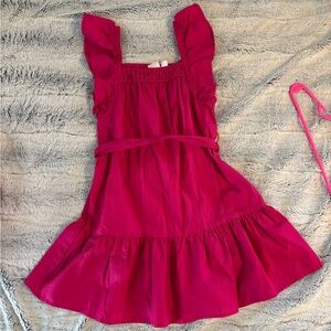 Girls 6/7 Fuchsia Dress
